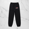 440GSM Men’s Relaxed Fit Loopback Terry Jogger Pants Black