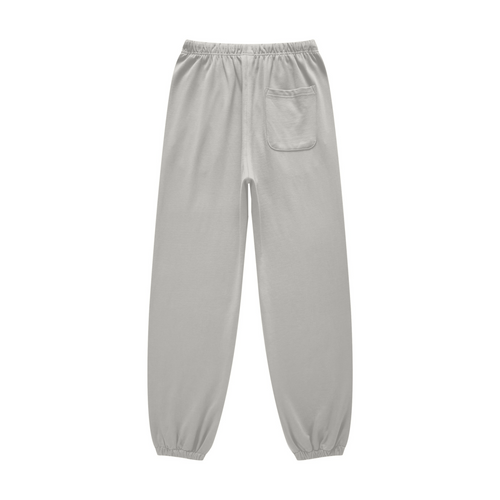 440GSM Men’s Relaxed Fit Loopback Terry Jogger Pants Oatmeal Grey