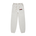 440GSM Men’s Relaxed Fit Loopback Terry Jogger Pants Oatmeal Grey